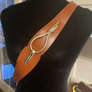 SD Cuero DeVaca Leather Belt